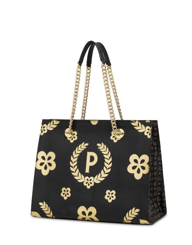 Pollini Shopping Bag Day-si! Heritage Nero/oro/nero Black Friday