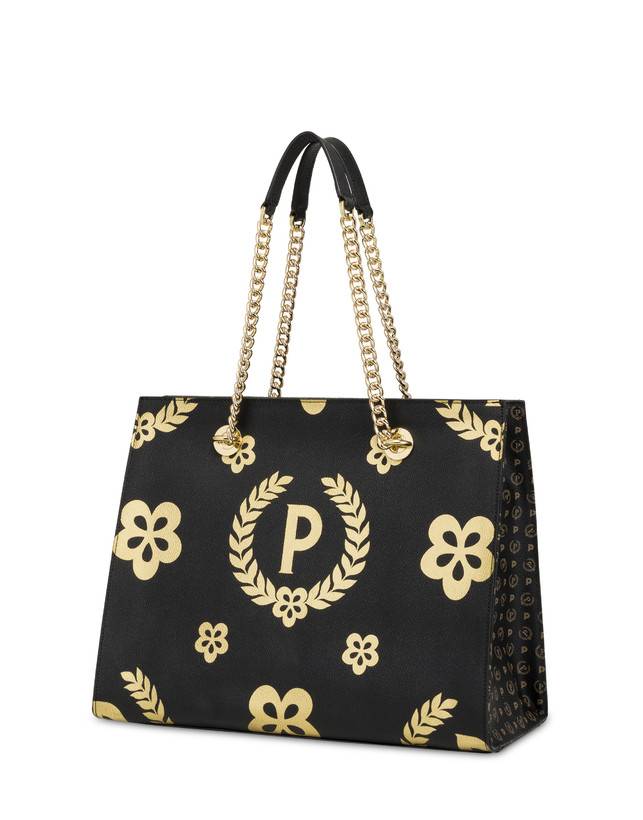 Pollini Shopping Bag Day-si! Heritage Nero/oro/nero Black Friday
