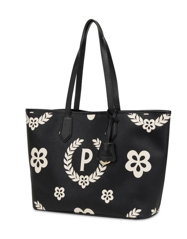 Pollini Shopping Bag Day-si! Heritage Nero/nero/nero Offerta per la Festa della Mamma