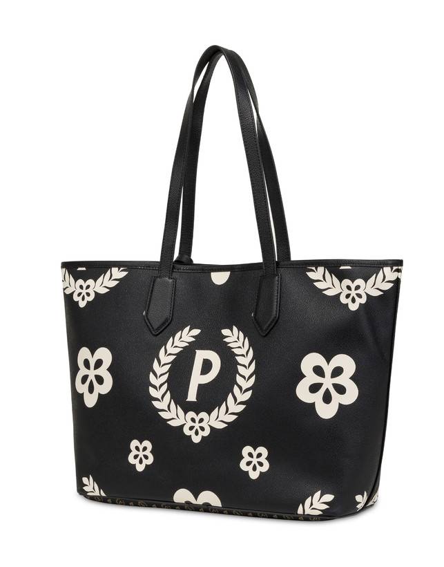 Pollini Shopping Bag Day-si! Heritage Nero/nero/nero Offerta per la Festa della Mamma