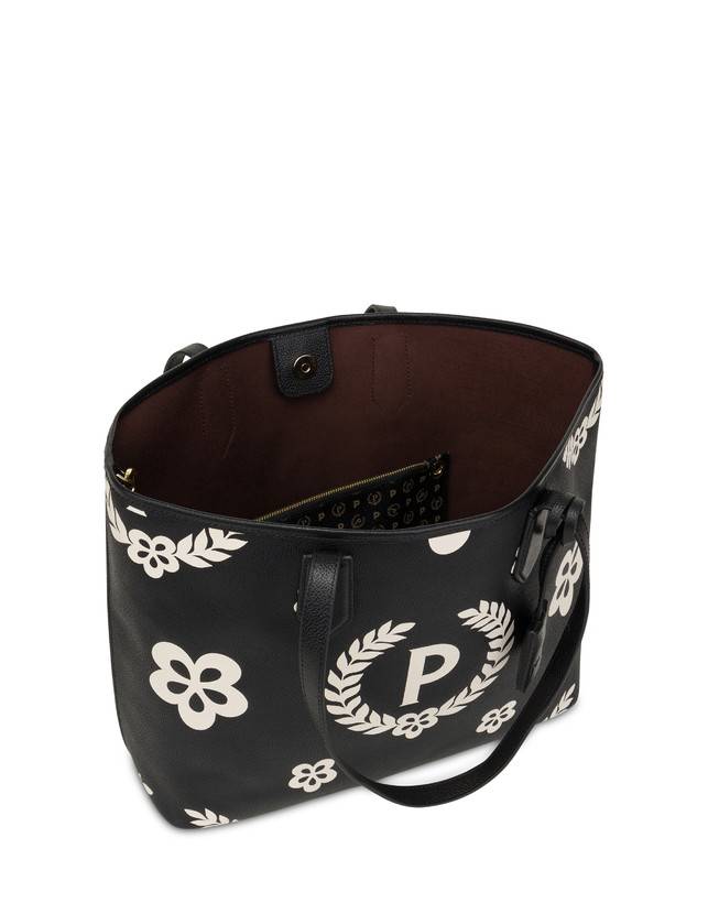 Pollini Shopping Bag Day-si! Heritage Nero/nero/nero Offerta per la Festa della Mamma