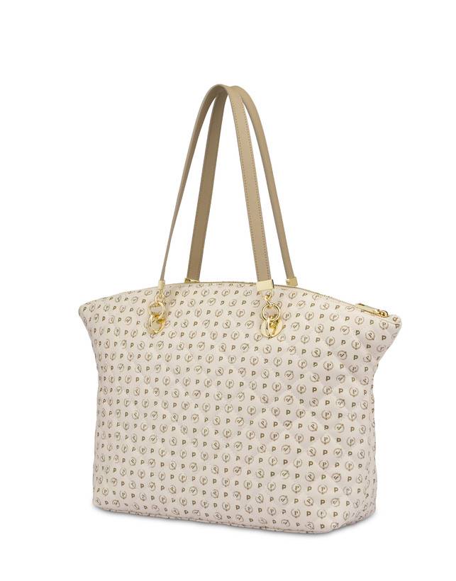 Pollini Tote Bag Heritage Matelassé Avorio/avorio Nuovi prodotti