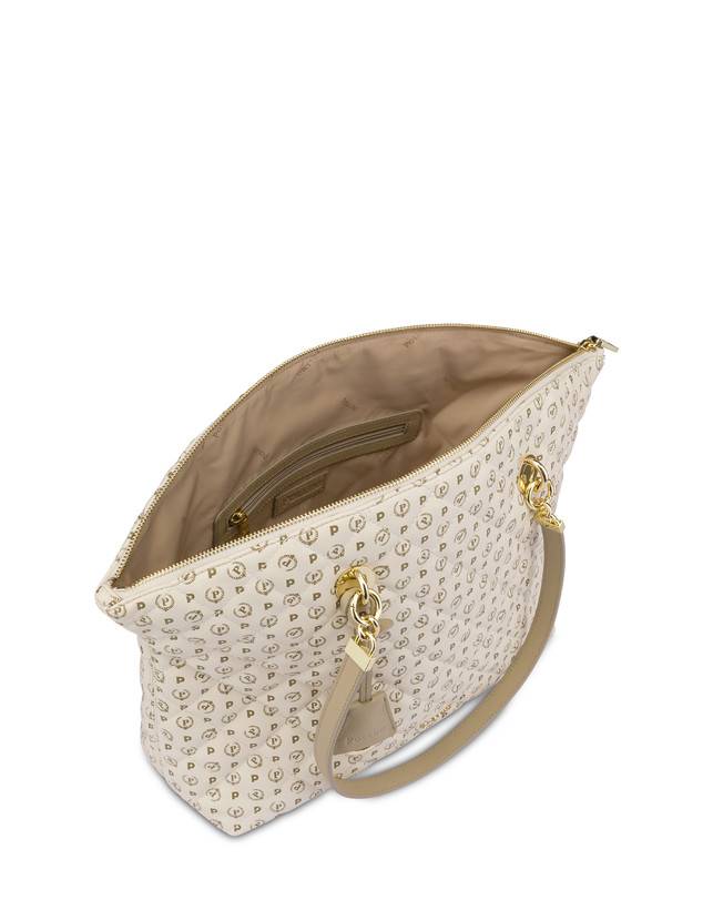 Pollini Tote Bag Heritage Matelassé Avorio/avorio Nuovi prodotti