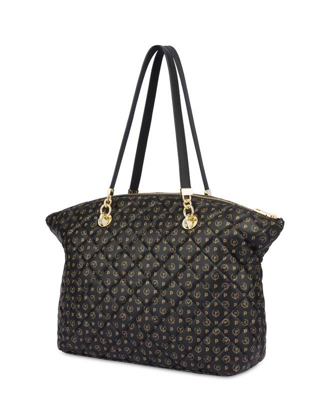 Pollini Tote Bag Heritage Matelassé Nero/nero Bestseller