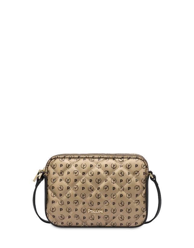 Pollini Borsa A Tracolla Heritage Matelassé Oro/nero Offerte giornaliere