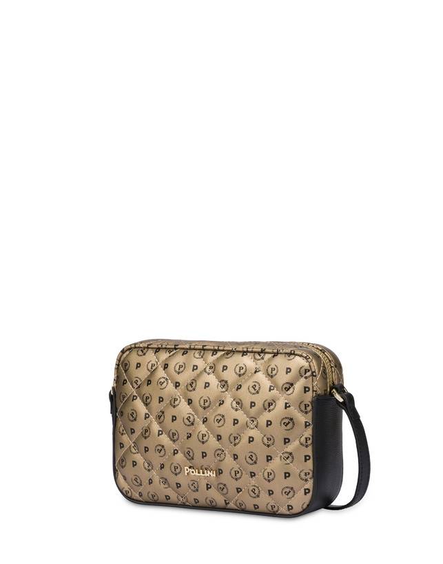 Pollini Borsa A Tracolla Heritage Matelassé Oro/nero Offerte giornaliere