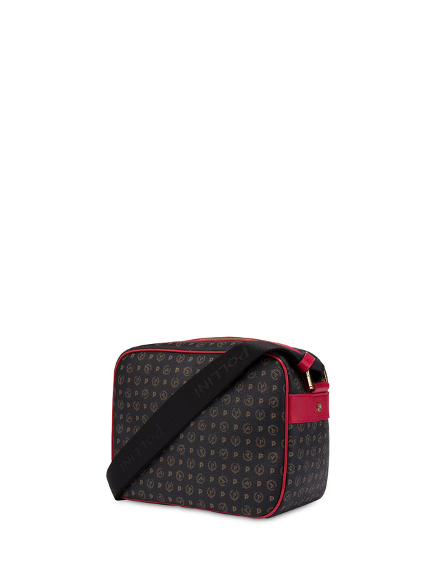 Pollini Borsa A Spalla Heritage Logo Classic Nero/lacca Enormi risparmi