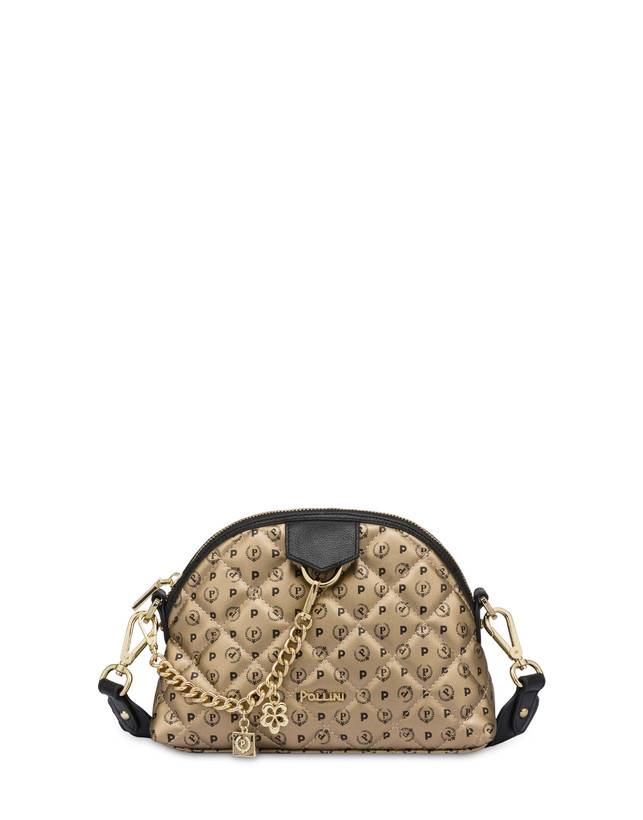 Pollini Borsa A Tracolla Heritage Matelassé Oro/nero Super Saving Price