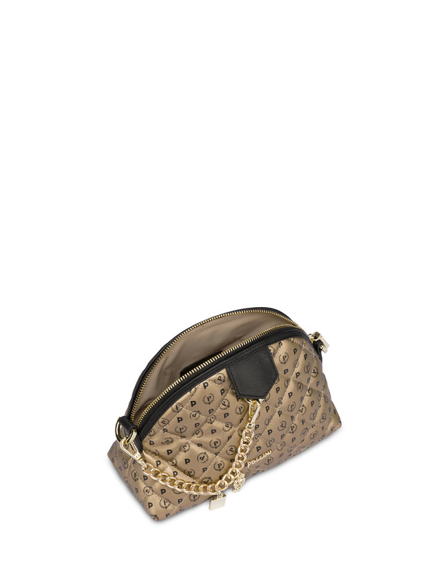 Pollini Borsa A Tracolla Heritage Matelassé Oro/nero Super Saving Price