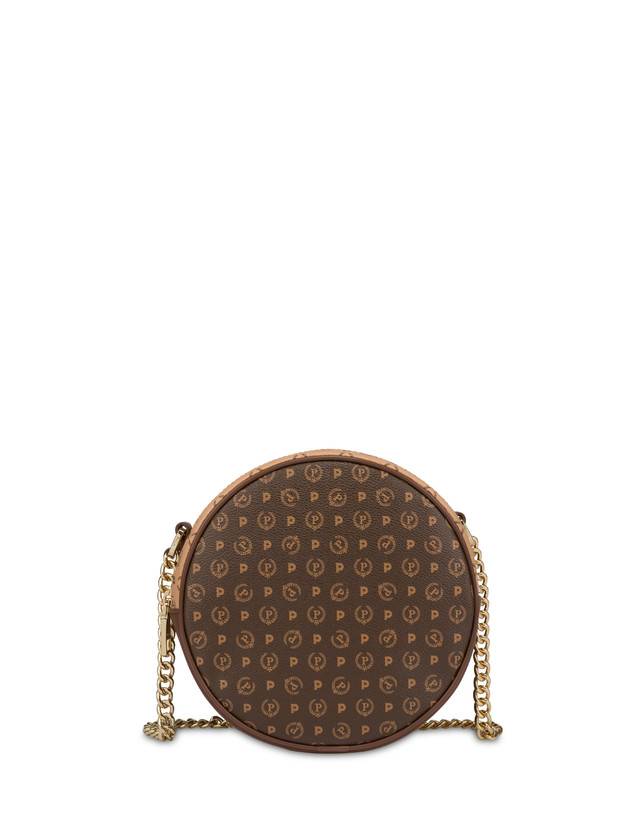 Pollini Round Bag Bicolor Heritage Marrone/crema/marrone Rilascio limitato