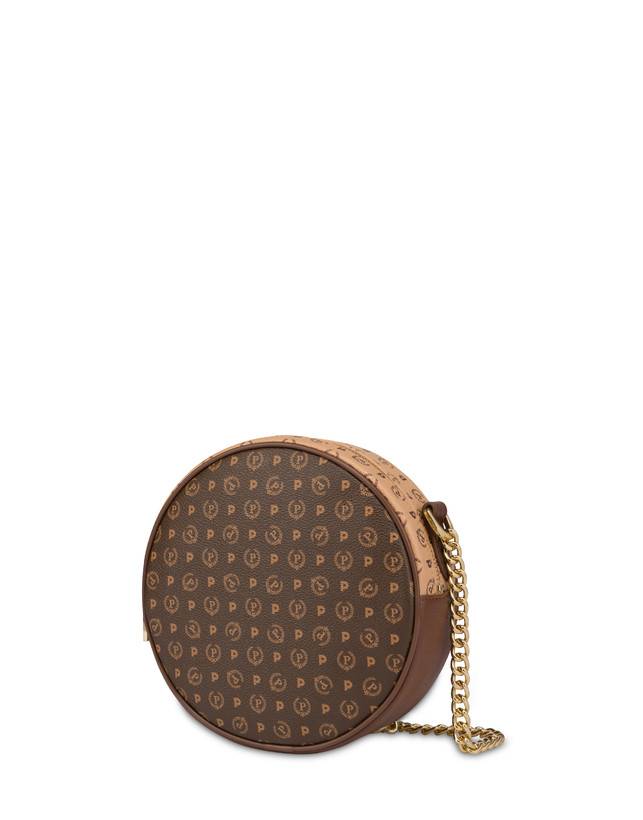 Pollini Round Bag Bicolor Heritage Marrone/crema/marrone Rilascio limitato