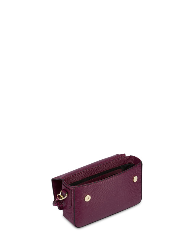 Pollini Candy Bag Con Maxi Catena Burgundy Spedizione Gratuita