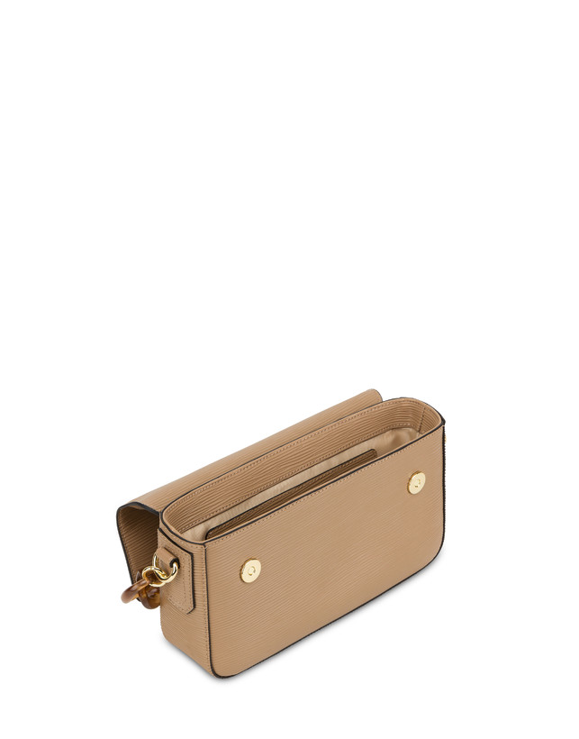 Pollini Candy Bag Con Maxi Catena Taupe Pezzi Unici