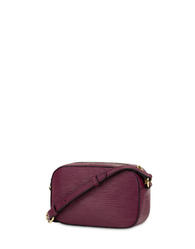 Pollini Camera Bag Enamel Allure Burgundy Soddisfazione Garantita