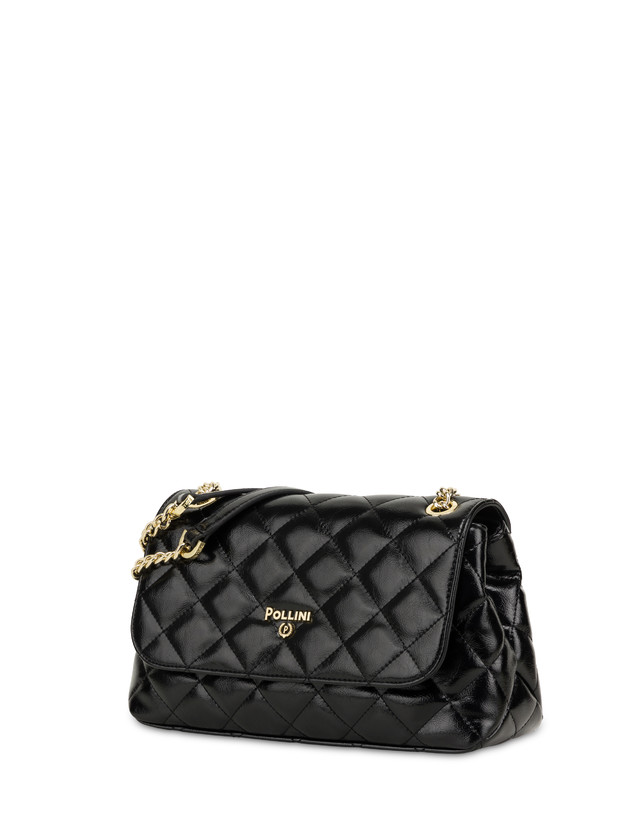 Pollini Piccola Borsa Matelassé Waltzer Night Nero Acquista Ora