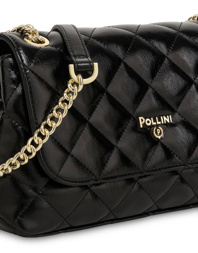 Pollini Piccola Borsa Matelassé Waltzer Night Nero Acquista Ora