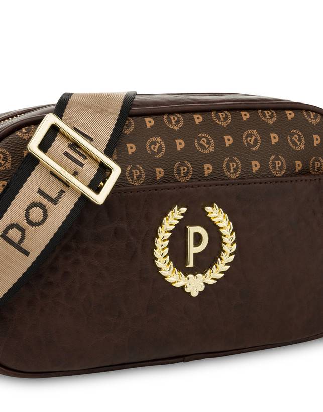 Pollini Borsa A Tracolla Rebecca Evolution Marrone/marrone/marrone Sconto