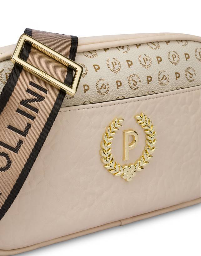 Pollini Borsa A Tracolla Rebecca Evolution Avorio/avorio/avorio Offerta