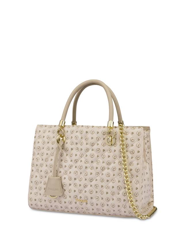 Pollini Shopping Bag Heritage Matelassé Avorio/avorio Negozio online di fabbrica