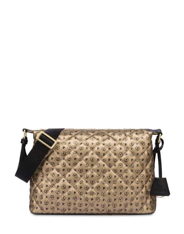 Pollini Borsa A Spalla Heritage Matelassé Oro/nero Vendite stagionali