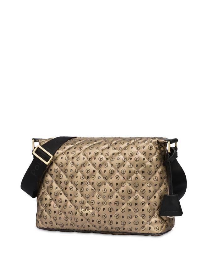 Pollini Borsa A Spalla Heritage Matelassé Oro/nero Vendite stagionali