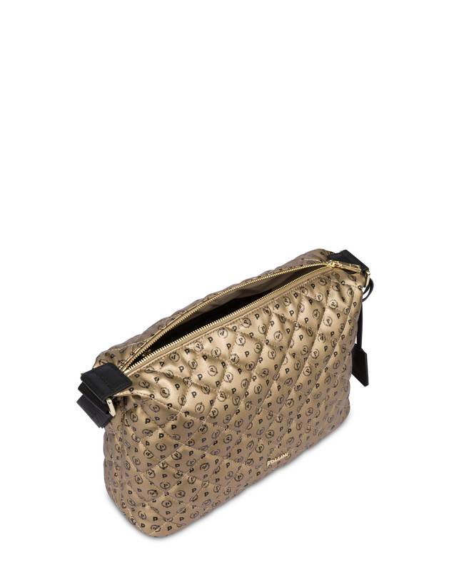 Pollini Borsa A Spalla Heritage Matelassé Oro/nero Vendite stagionali