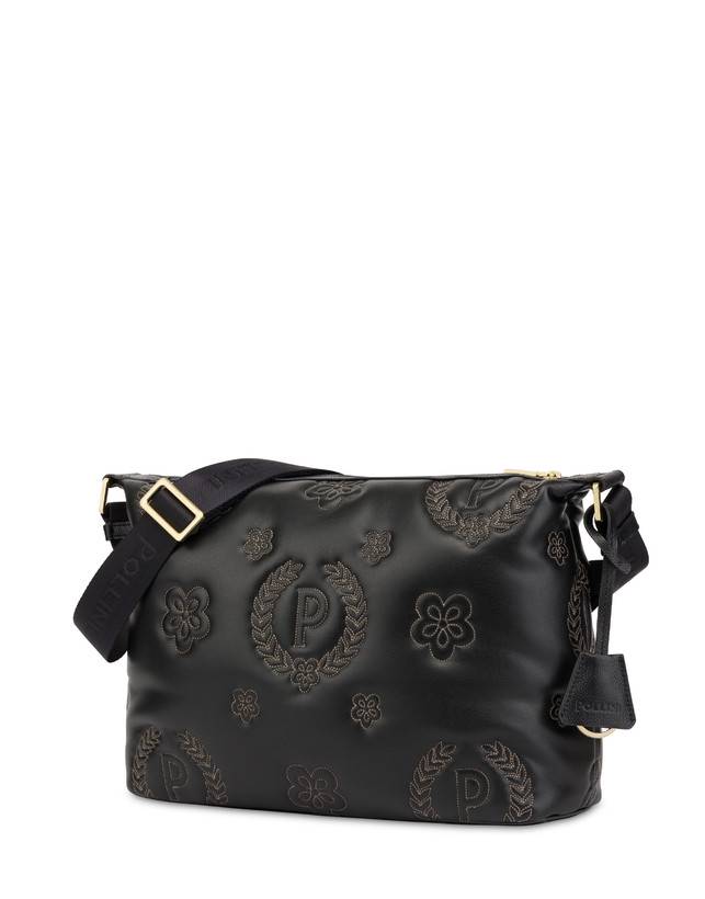 Pollini Borsa A Spalla Puffy Heritage Nero/nero/nero Cyber Monday