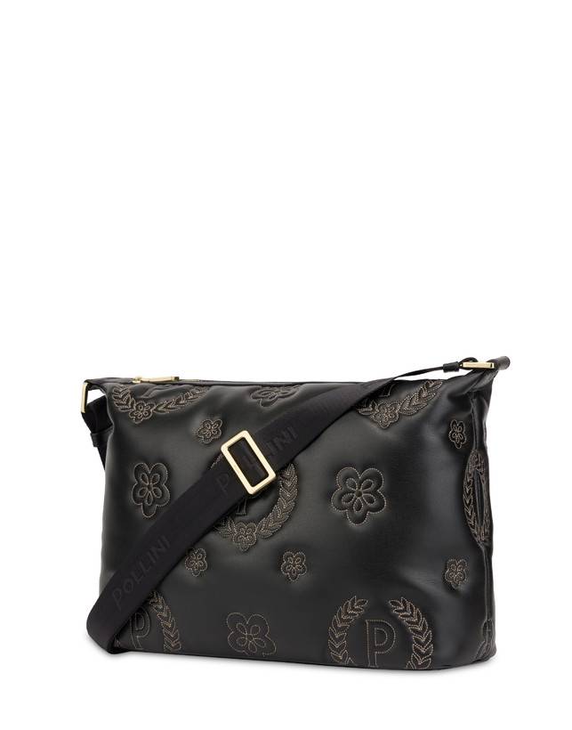 Pollini Borsa A Spalla Puffy Heritage Nero/nero/nero Cyber Monday