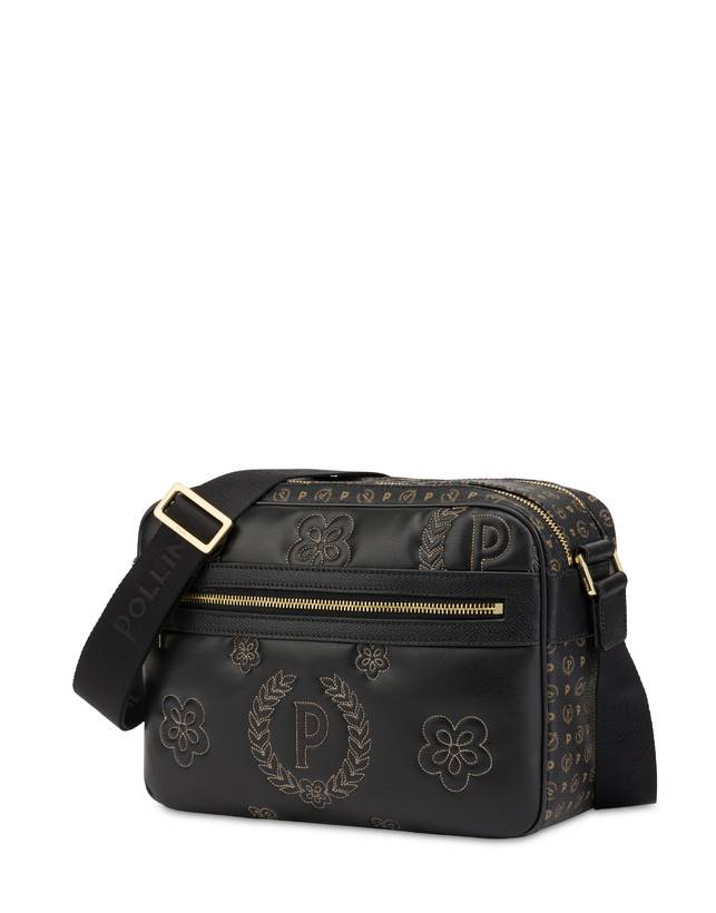 Pollini Borsa A Tracolla Puffy Heritage Nero/nero/nero Offerta per la Festa della Mamma