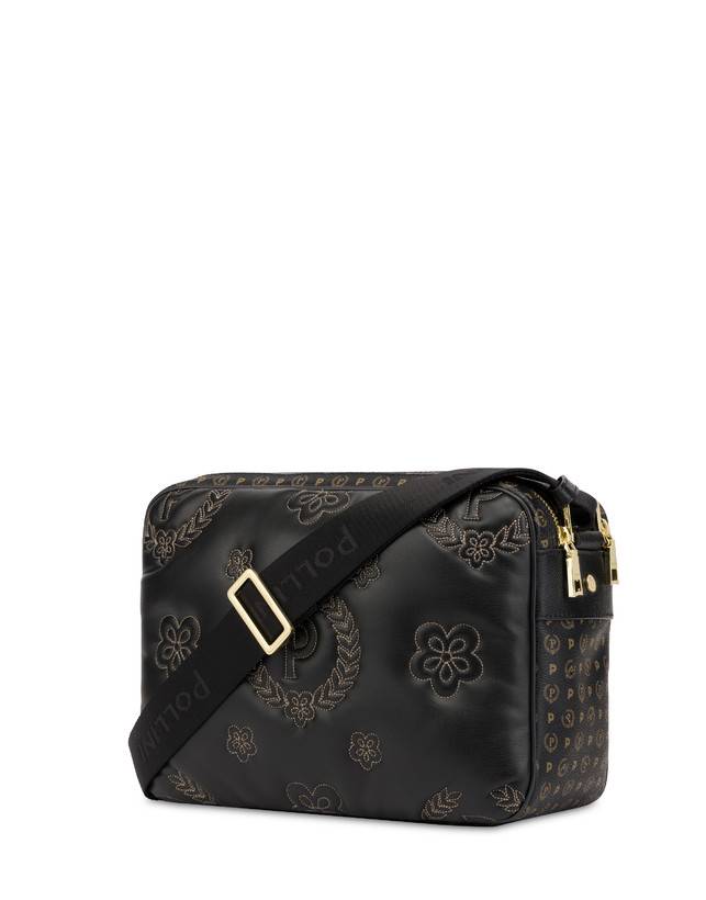 Pollini Borsa A Tracolla Puffy Heritage Nero/nero/nero Offerta per la Festa della Mamma