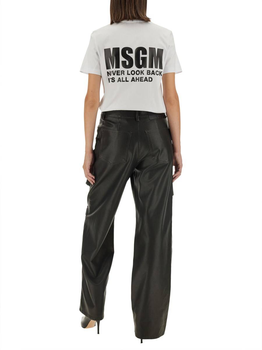 MSGM T-SHIRT CON LOGO Vendita