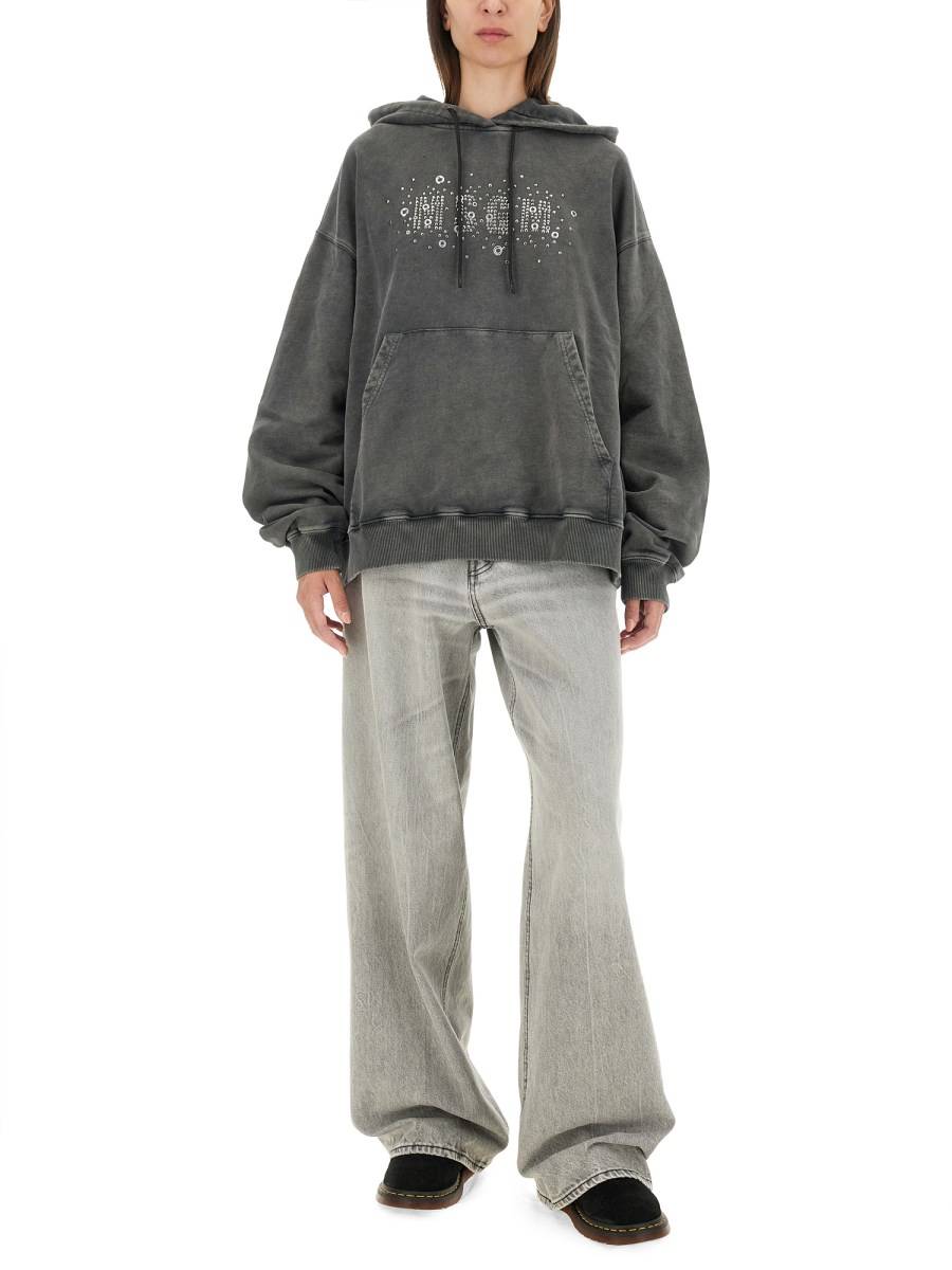 MSGM FELPA CON LOGO Promozione