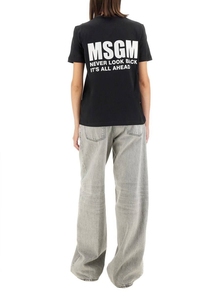 MSGM T-SHIRT CON LOGO Acquista Ora