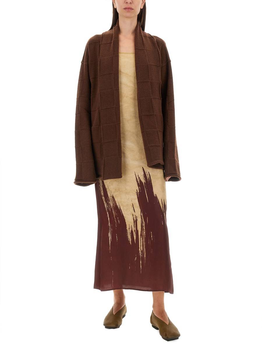 UMA WANG CARDIGAN OVERSIZE FIT IN LANA Affare Del Giorno