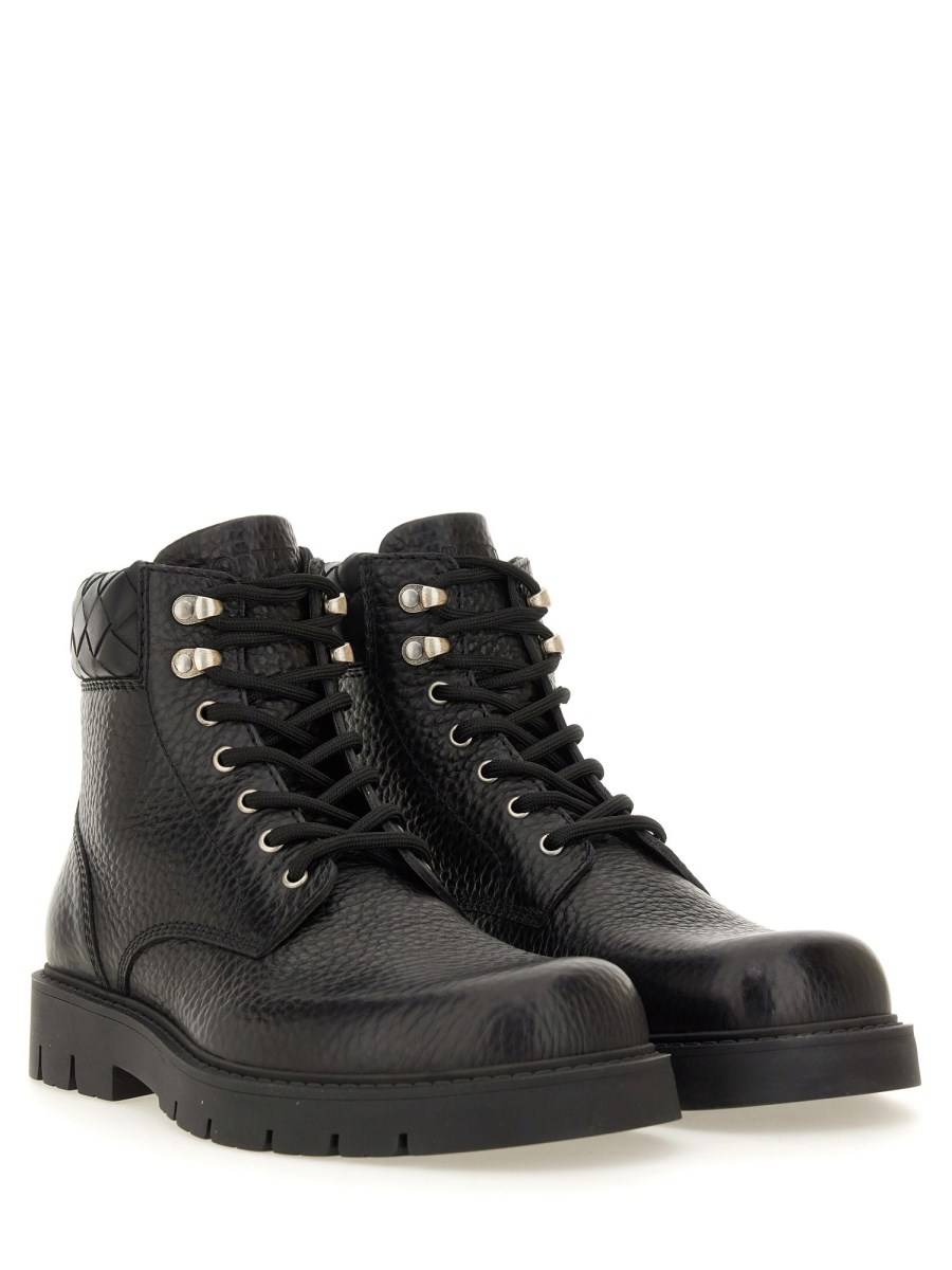 BOTTEGA VENETA STIVALE STRINGATA HADDOCK In Vendita