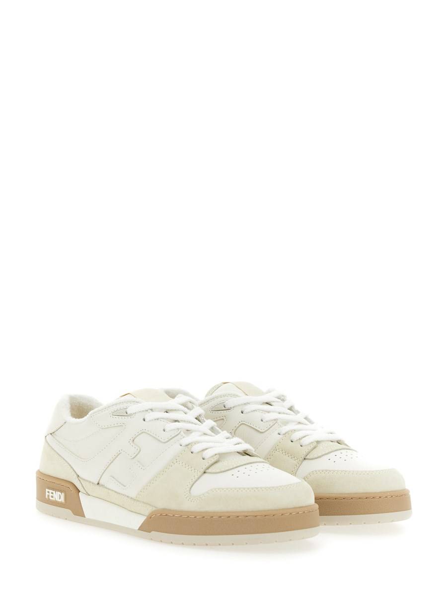 FENDI SNEAKER LOW TOP IN SUEDE Saldi