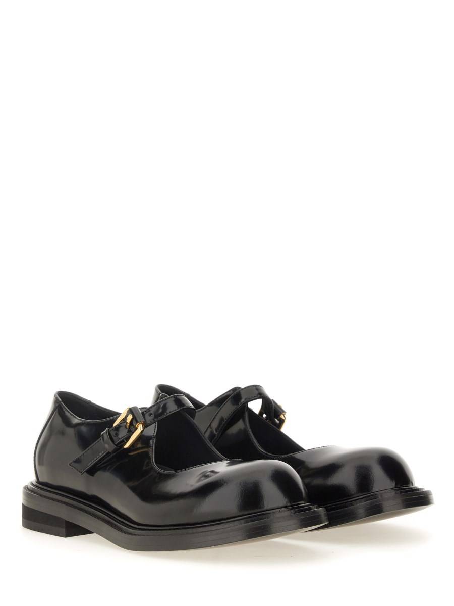 MOSCHINO MOCASSINO "OLIVE" IN PELLE Qualità Garantita