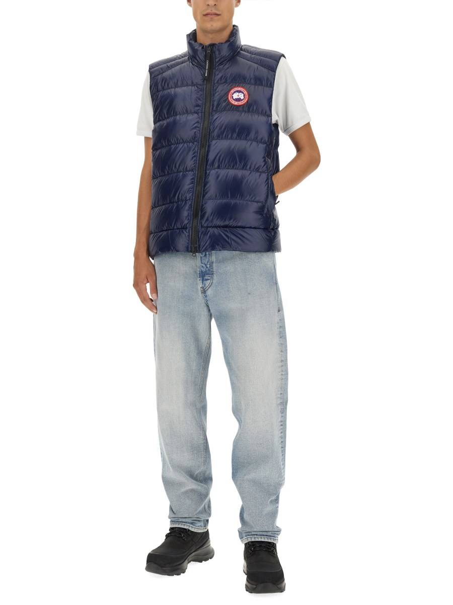 CANADA GOOSE PIUMINO GILET IN NYLON CON PATCH LOGO 2025
