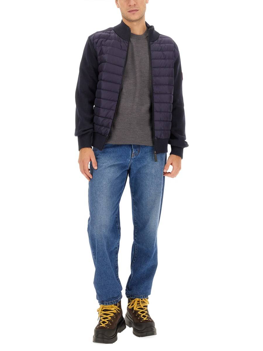 CANADA GOOSE GIACCA HYBRIDGE CON INSERTI IN MAGLIA Vendite stagionali