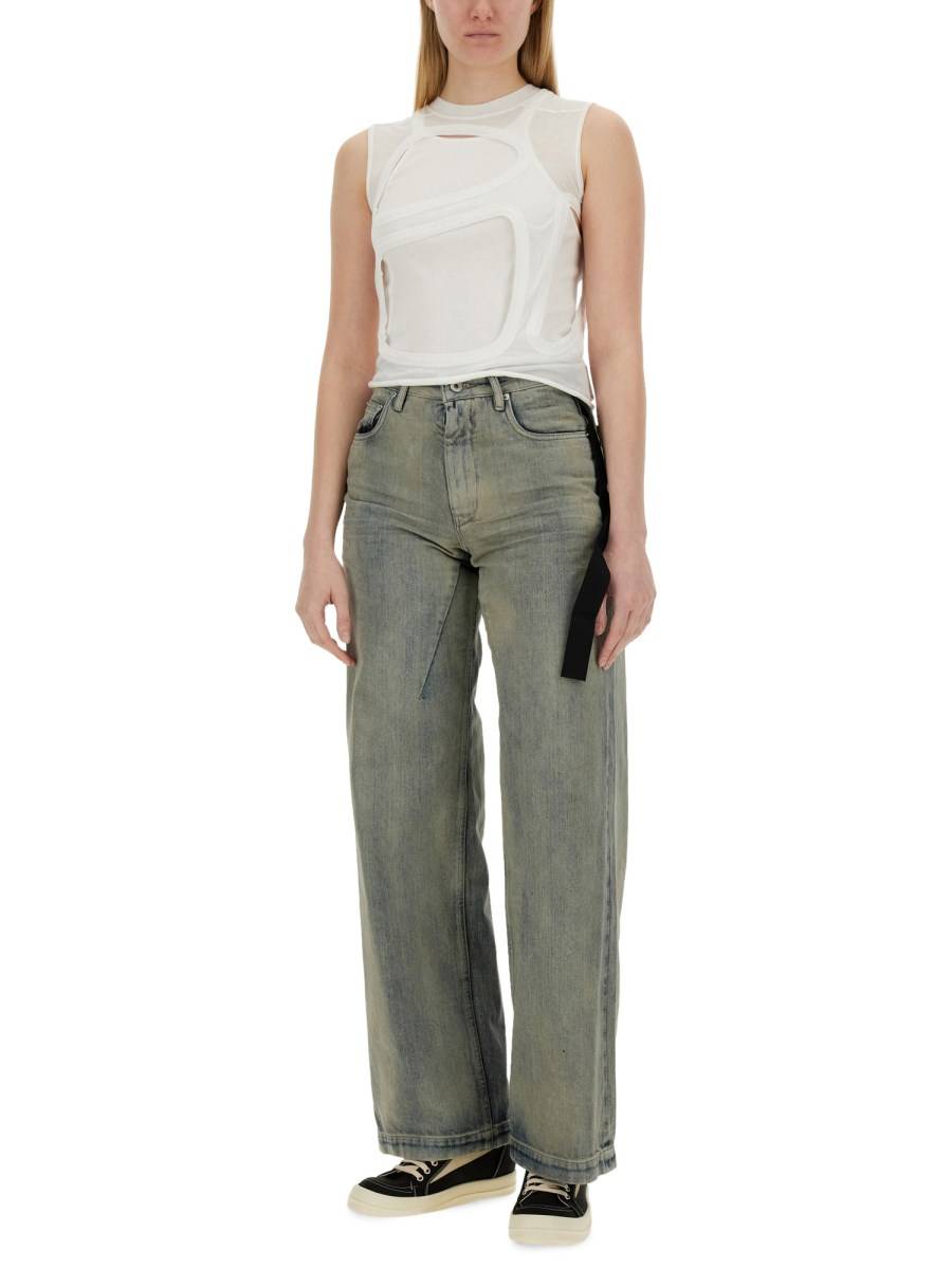 RICK OWENS DRKSHDW TOP CUT OUT Promozione Limitata