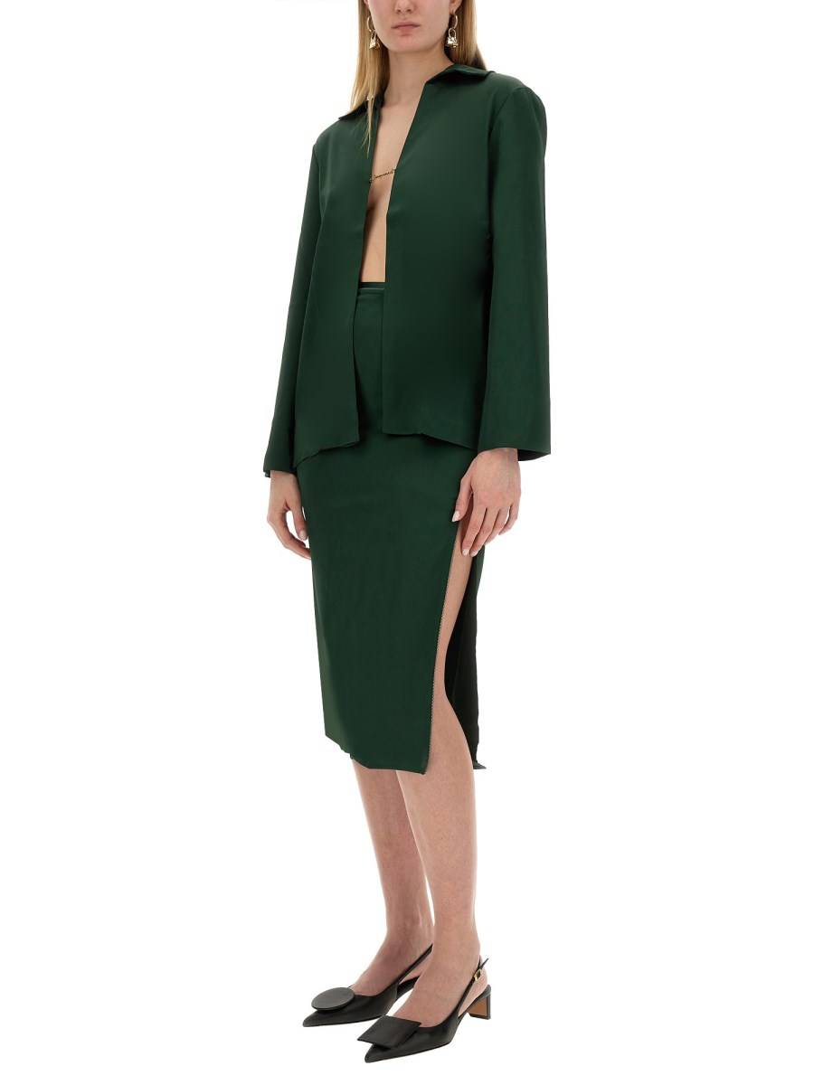 JACQUEMUS GONNA NOTTE IN SATIN Sottocosto