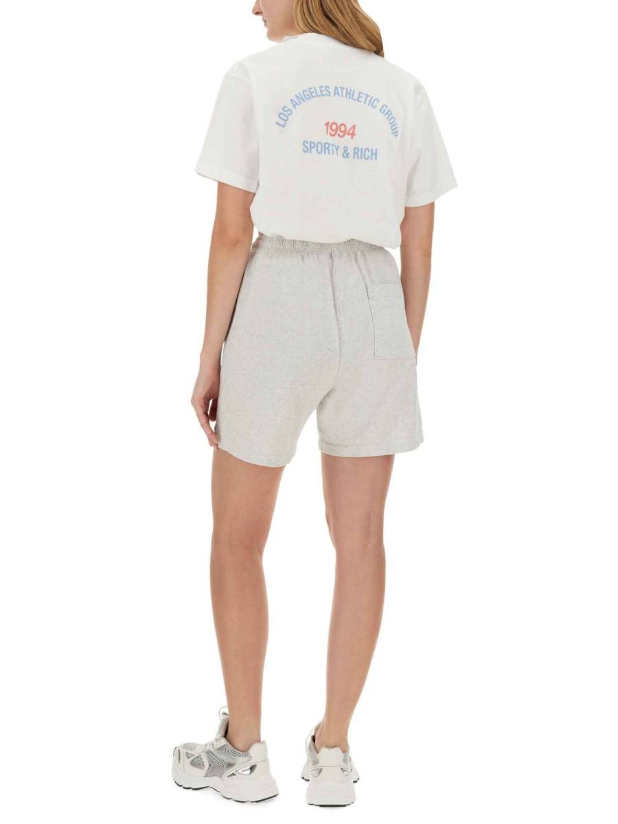 SPORTY&RICH T-SHIRT CON LOGO Presa