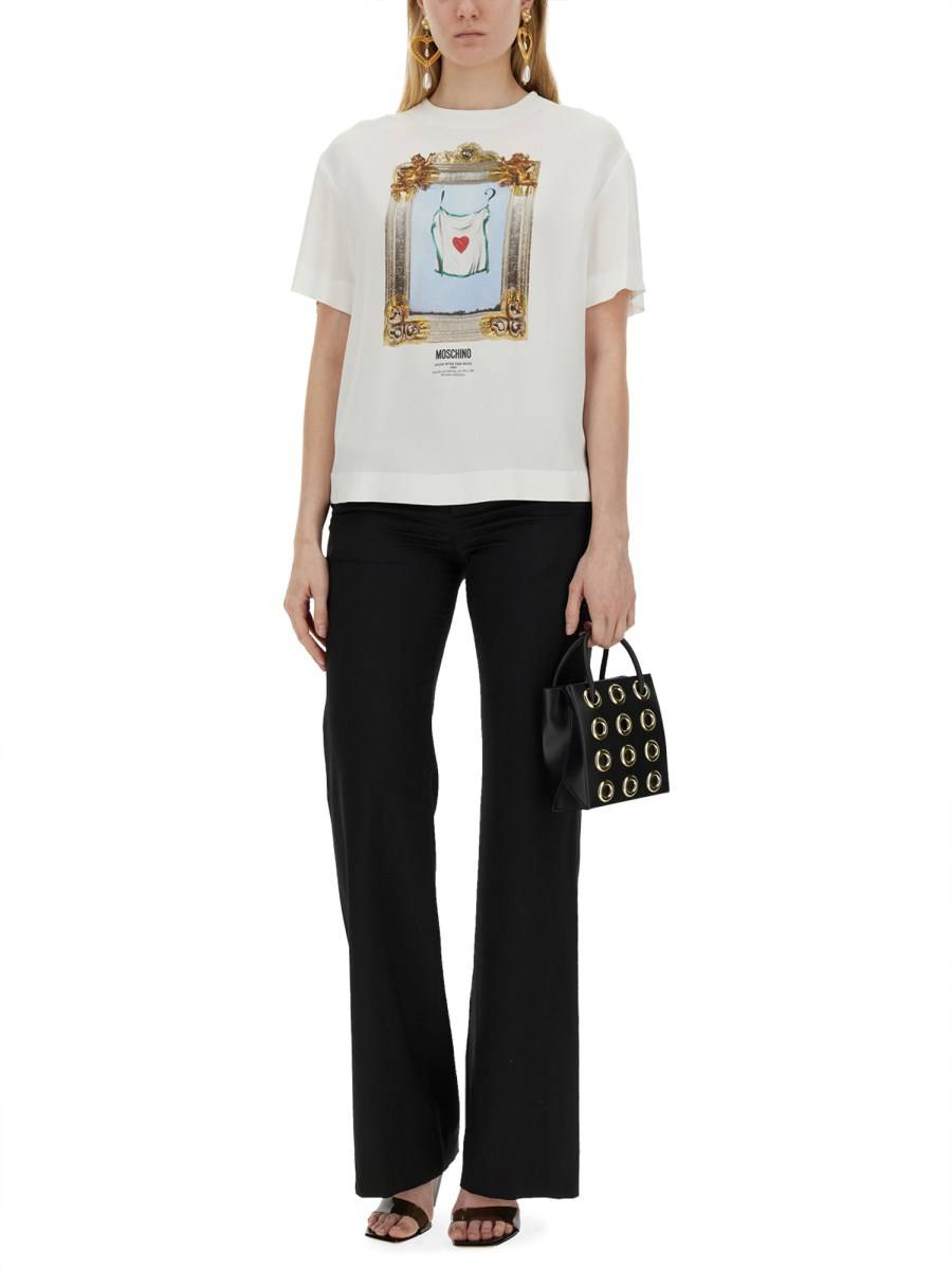 MOSCHINO T-SHIRT GONE WITH THE WIND Vendite Flash