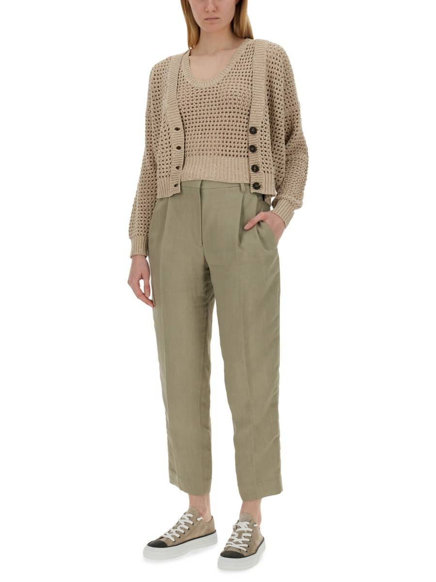 BRUNELLO CUCINELLI GILET A RETE Promozione