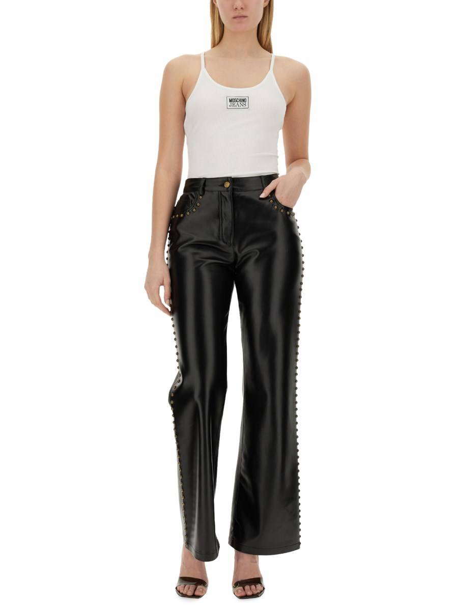 MOSCHINO JEANS TOP CON LOGO Pezzi Unici