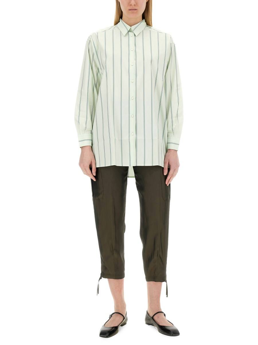 ASPESI CAMICIA A RIGHE IN COTONE Acquista Ora
