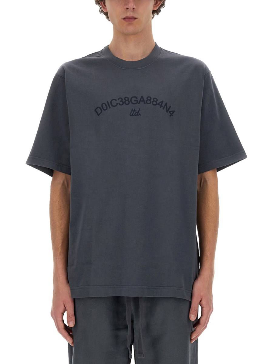 DOLCE & GABBANA T-SHIRT CON LOGO Shopping Online