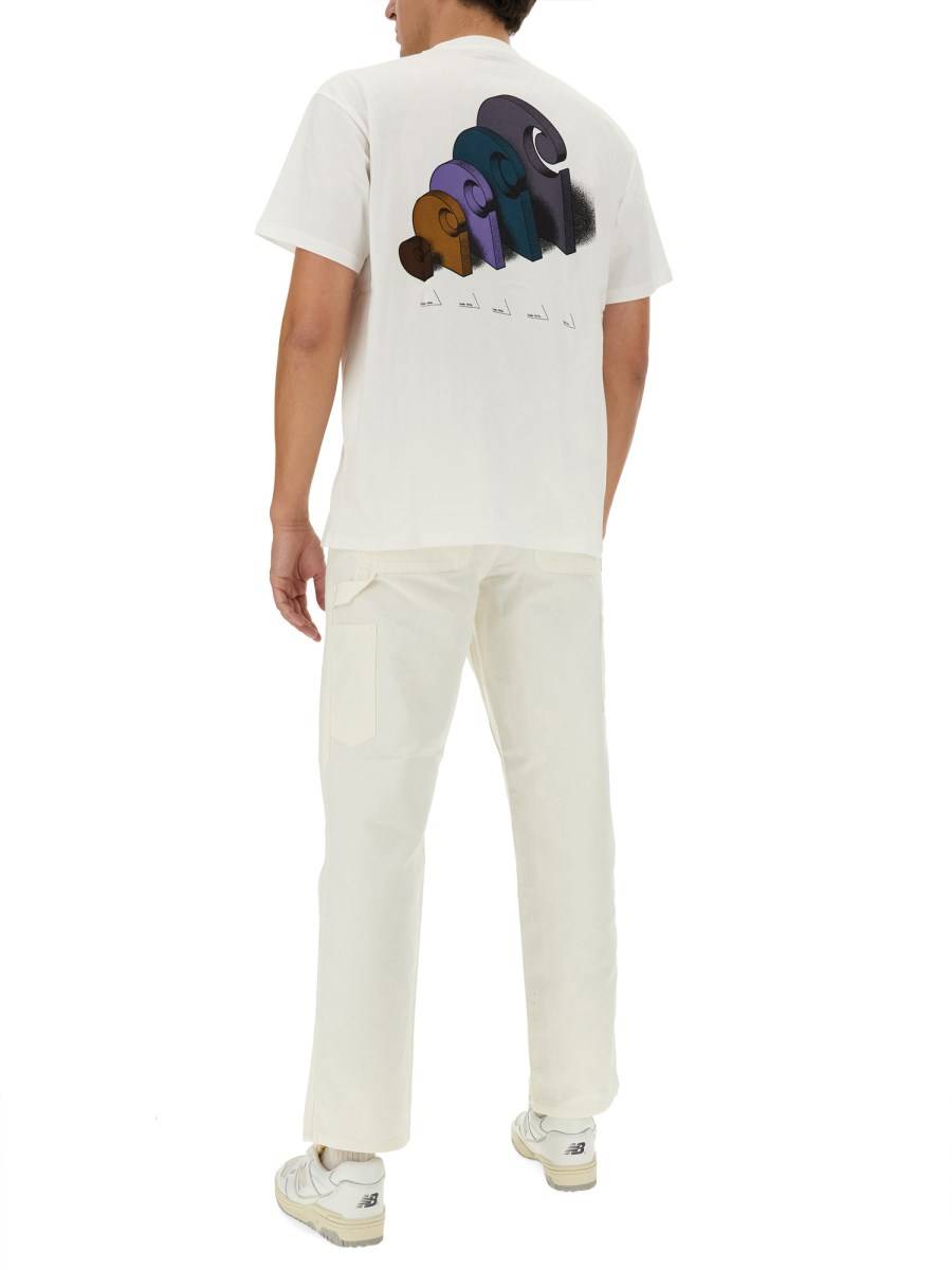 CARHARTT WIP T-SHIRT "DIAGRAM" IN COTONE Convenienza