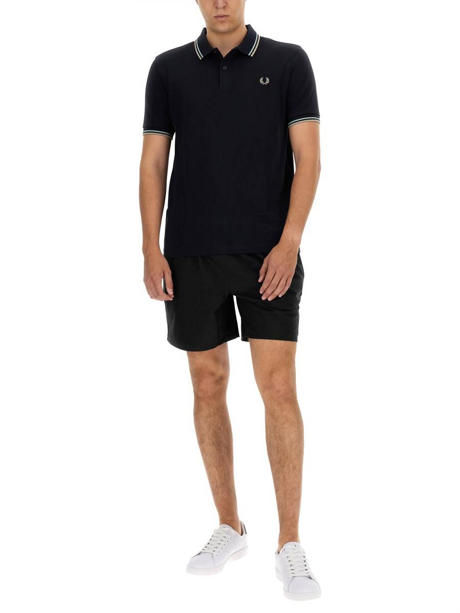 FRED PERRY POLO CON LOGO Vendita Calda