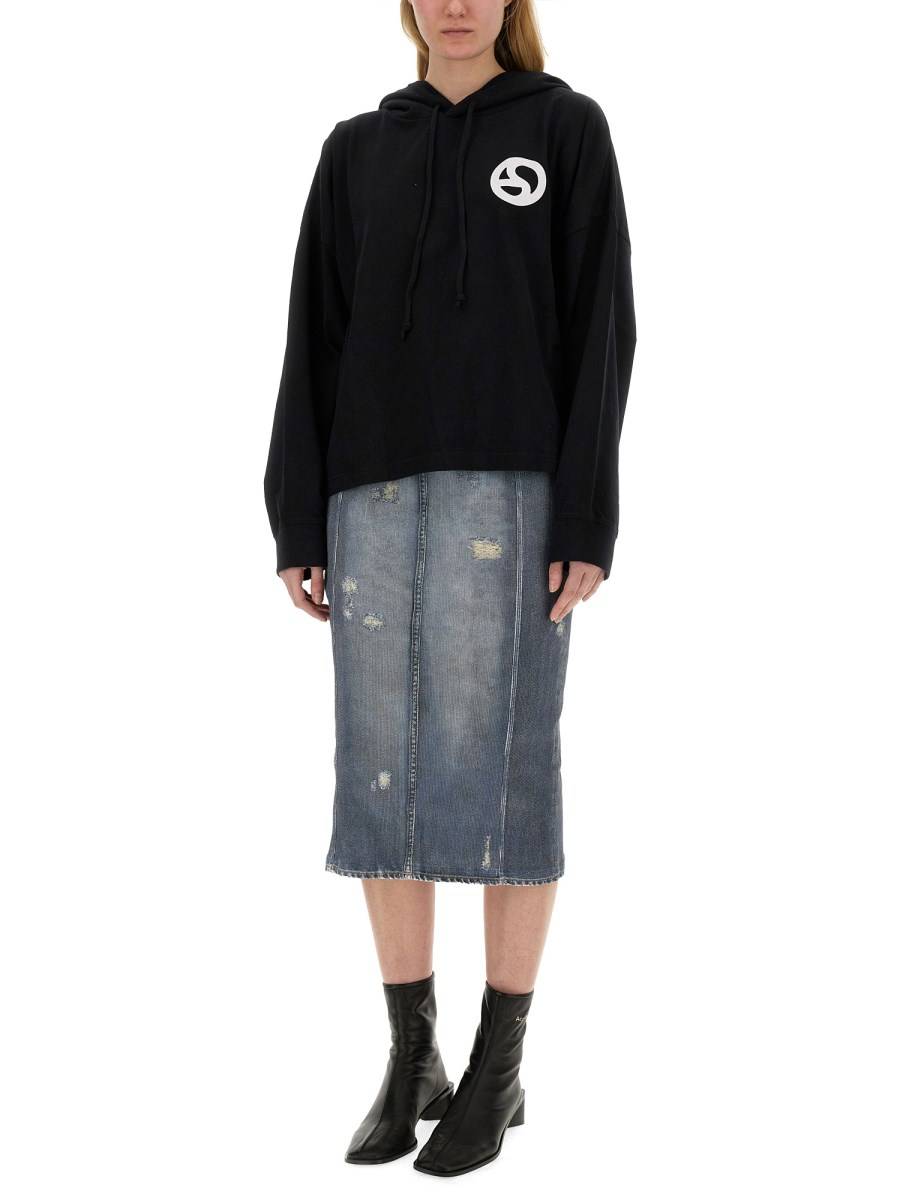 ACNE STUDIOS FELPA CON CAPPUCCIO Vendita